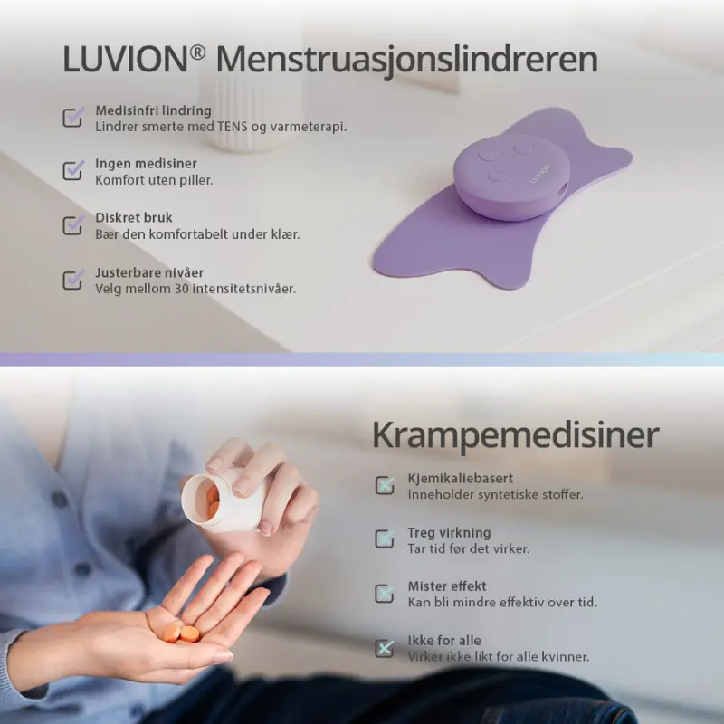 Luvion® TENS apparat og kontroll